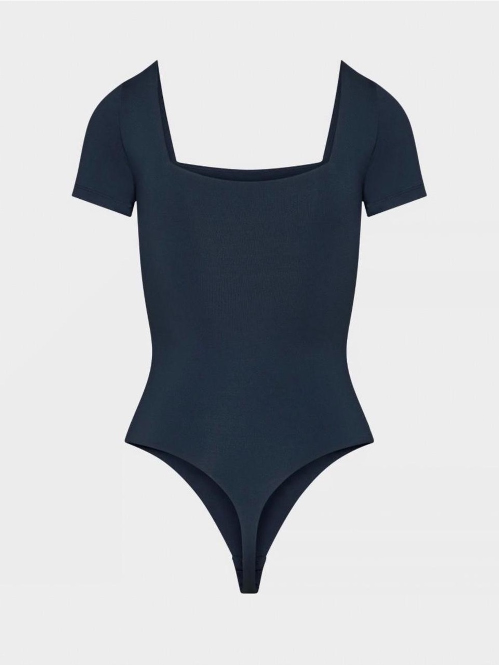 Aritzia Navy Blue Squareneck Bodysuit